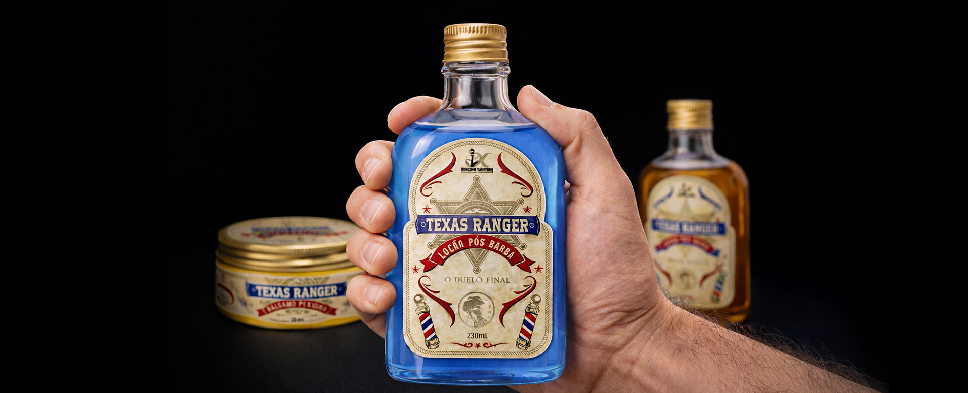 Linha Texas Ranger | Barbearia Clássica | Macho-Lândia