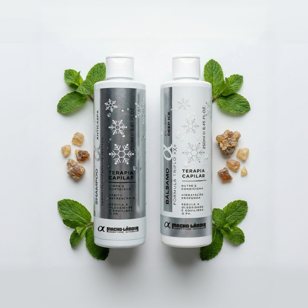 Kit Anticaspa Triplo XXX – Controle e Equilíbrio do Couro Cabeludo