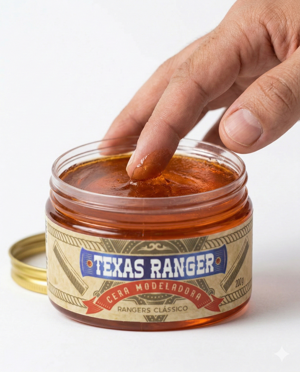 Cera Modeladora Profissional Brilho Texas Ranger - 300g