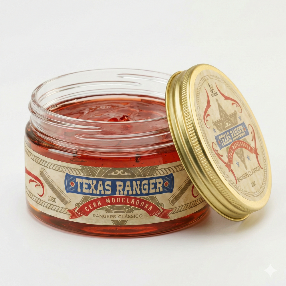 Cera Modeladora Profissional Brilho Texas Ranger - 300g