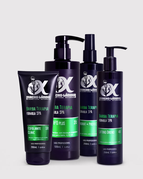 Kit Barbaterapia Profissional – Macho-Lândia
