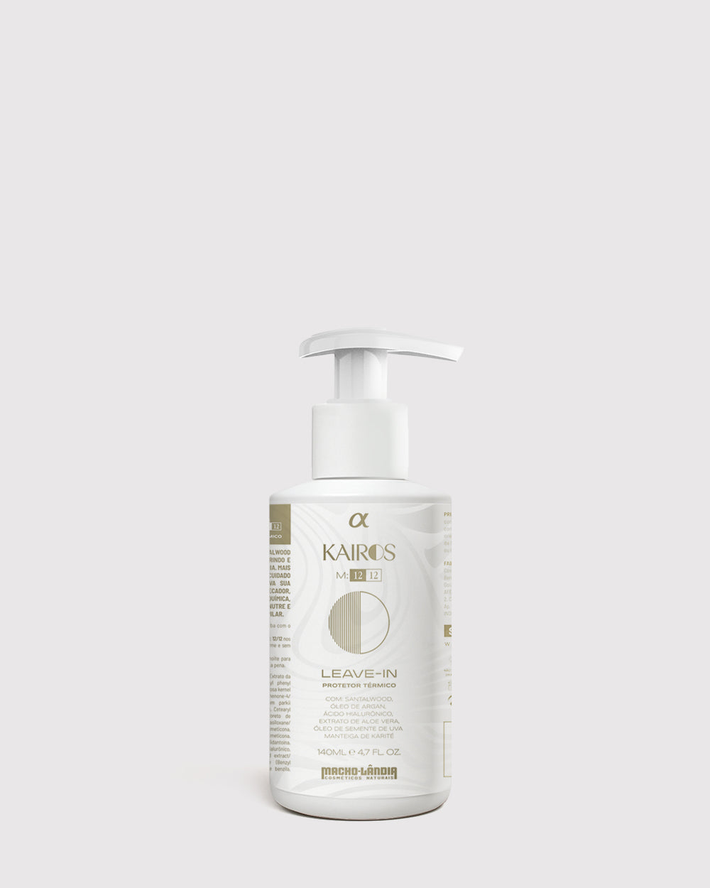 Kairos M:12/12 Leave-in Protetor Térmico Antifrizz 140ml
