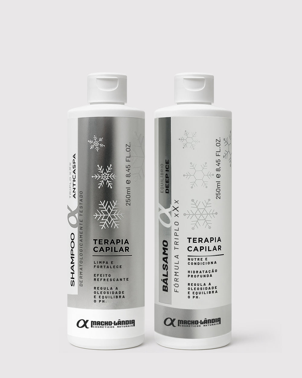 Kit Anticaspa Triplo XXX (Shampoo + Bálsamo 250 ml)