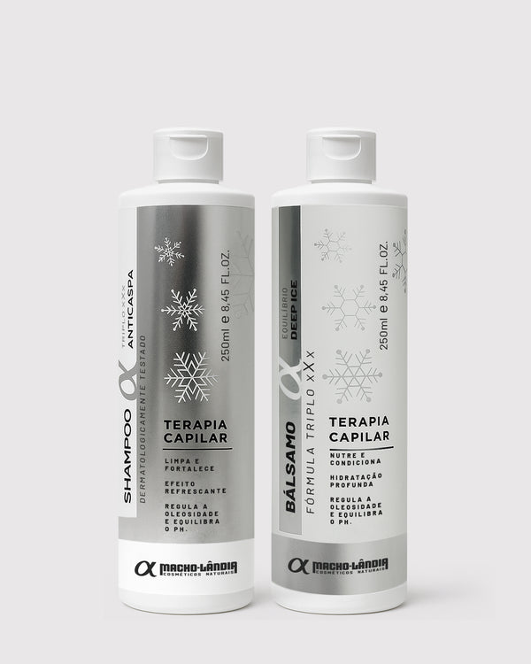 Kit Anticaspa Triplo XXX (Shampoo + Bálsamo 250 ml)