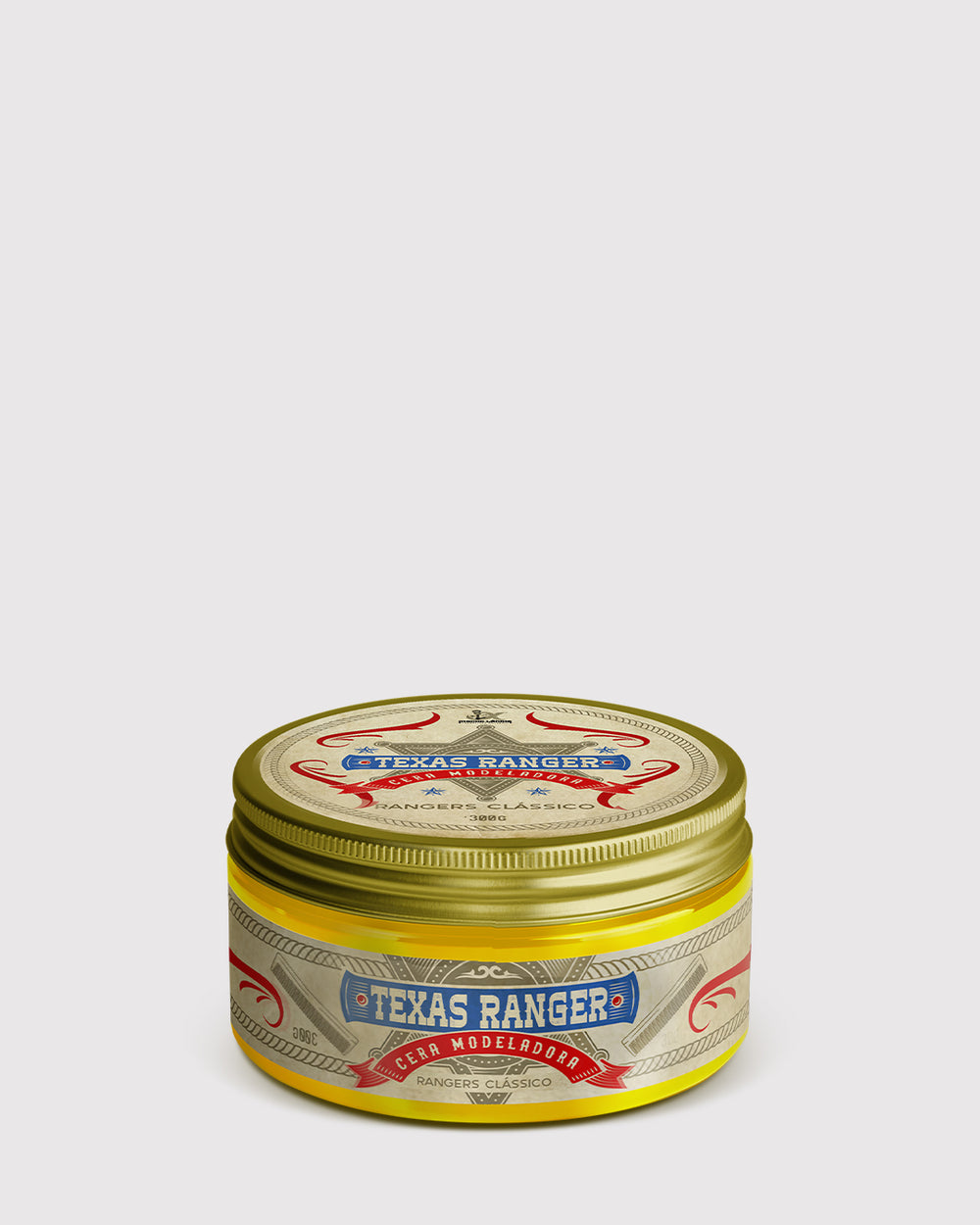 Pomada Modeladora Profissional Brilho Texas Ranger - 300g