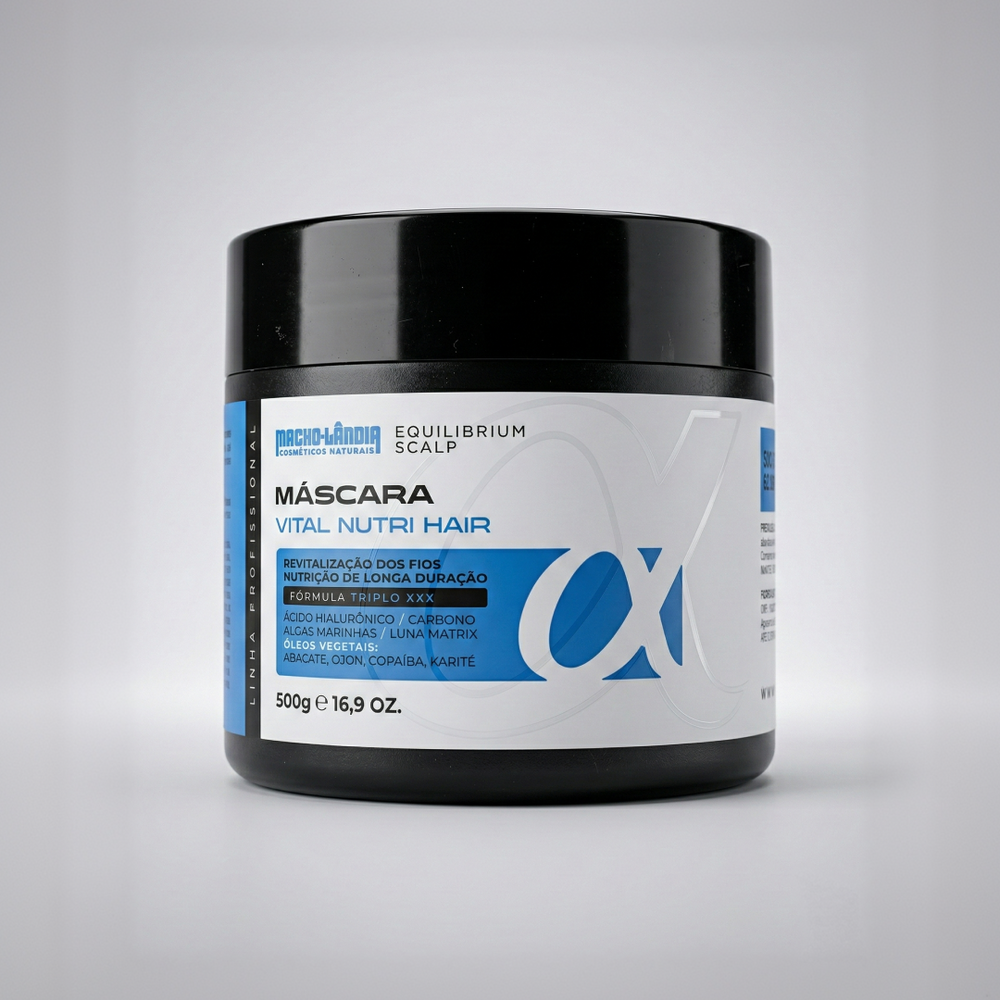 Máscara Vital Nutri Hair (Nutrição Profunda Profissional) - 500g