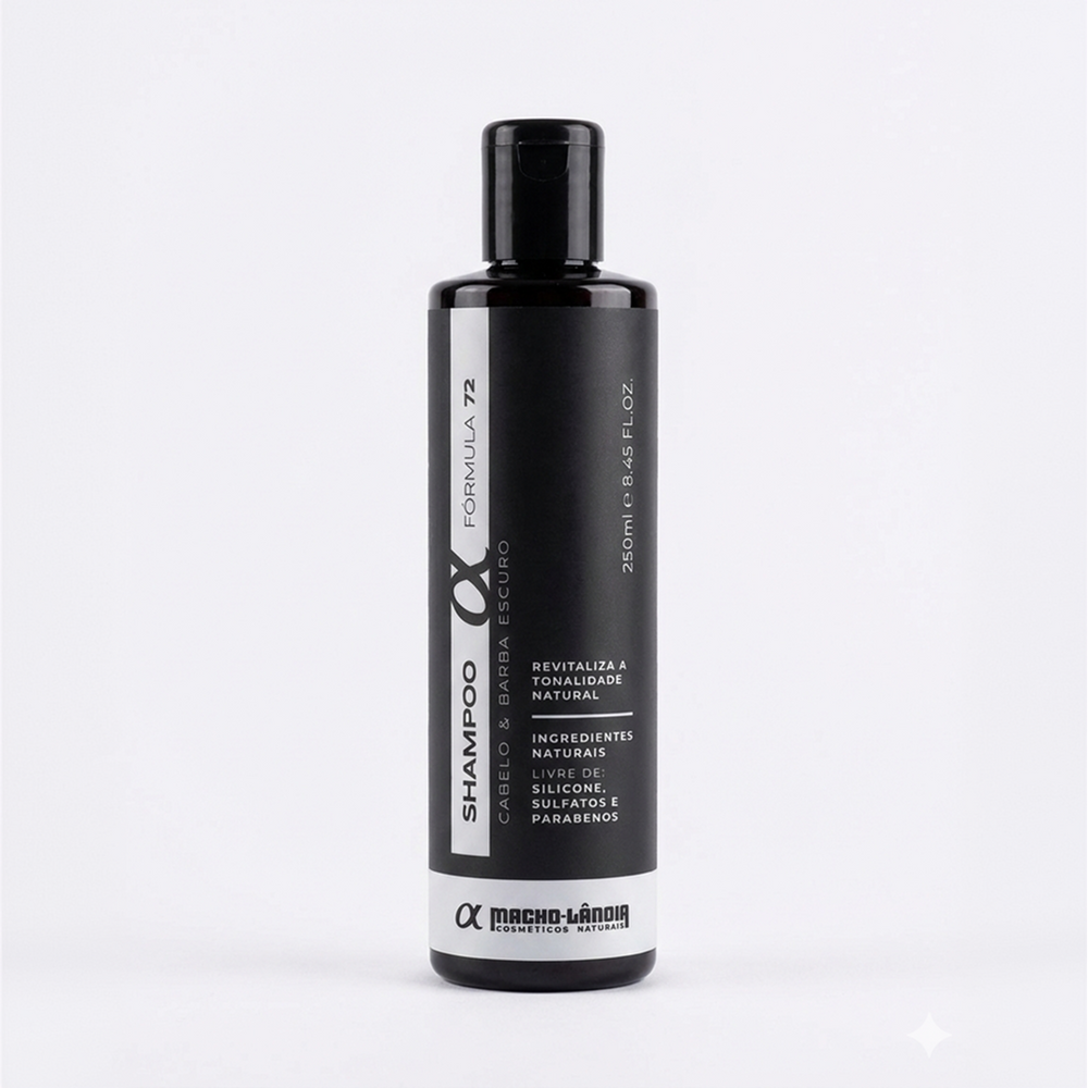 Shampoo Fórmula 72 (Fios Escuros) - 250ml