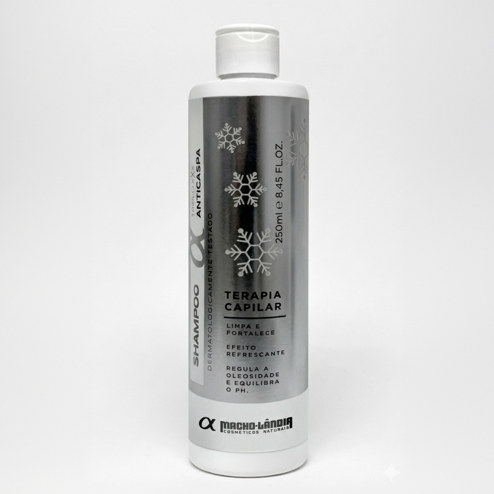 Shampoo Anticaspa – Fórmula com Ação Farmacológica (250 ml)