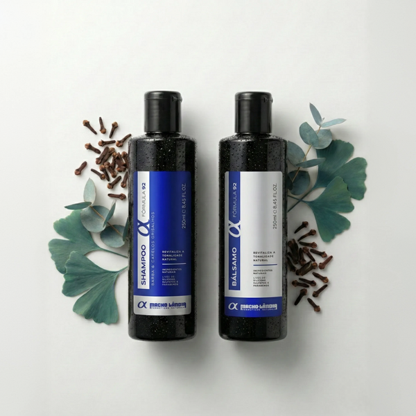 Kit Fórmula 92: Shampoo + Bálsamo (Fios Grisalhos)