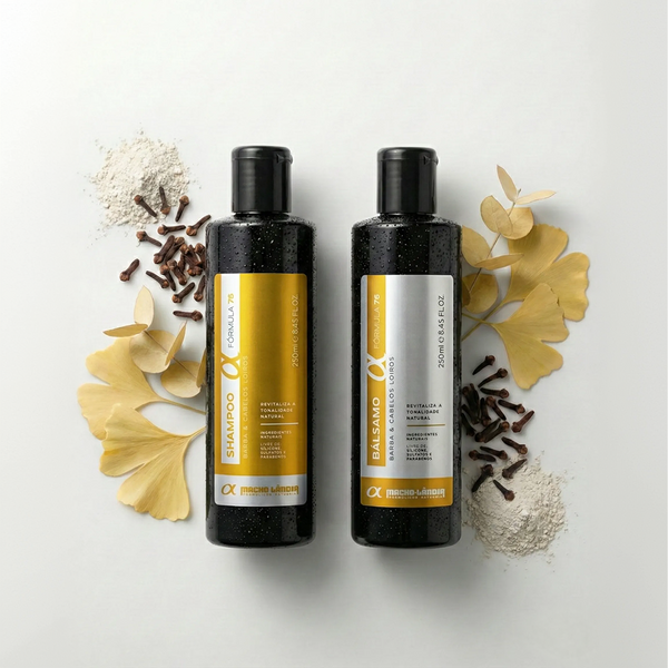 Kit Fórmula 76: Shampoo + Bálsamo (Fios Loiros)