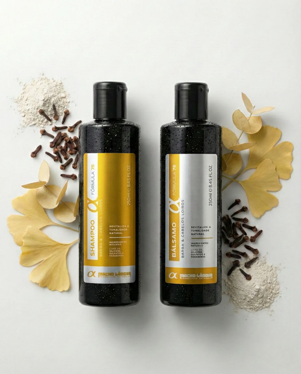 Kit Fórmula 76: Shampoo + Bálsamo (Fios Loiros)