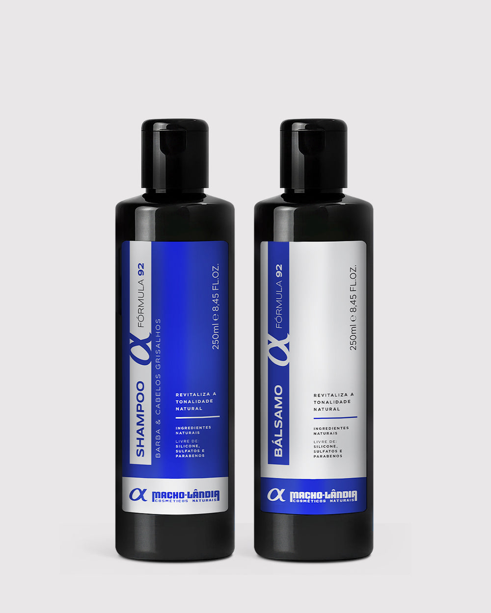 Kit Fórmula 92: Shampoo + Bálsamo (Fios Grisalhos)